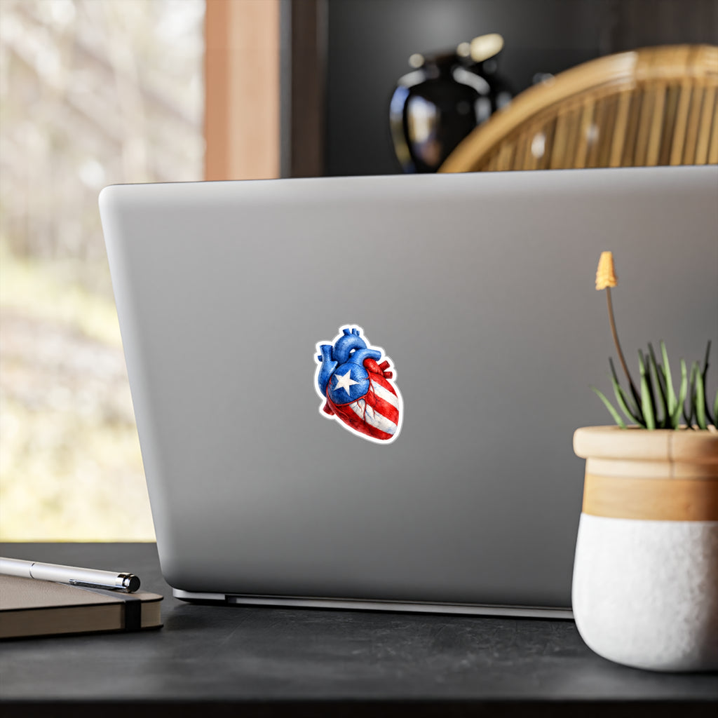 Sticker “Corazón Boricua” Borinquea