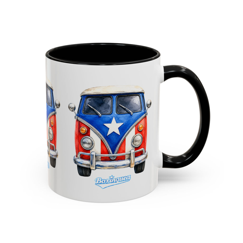 Taza "Van Boricua 11oz" Borinquea