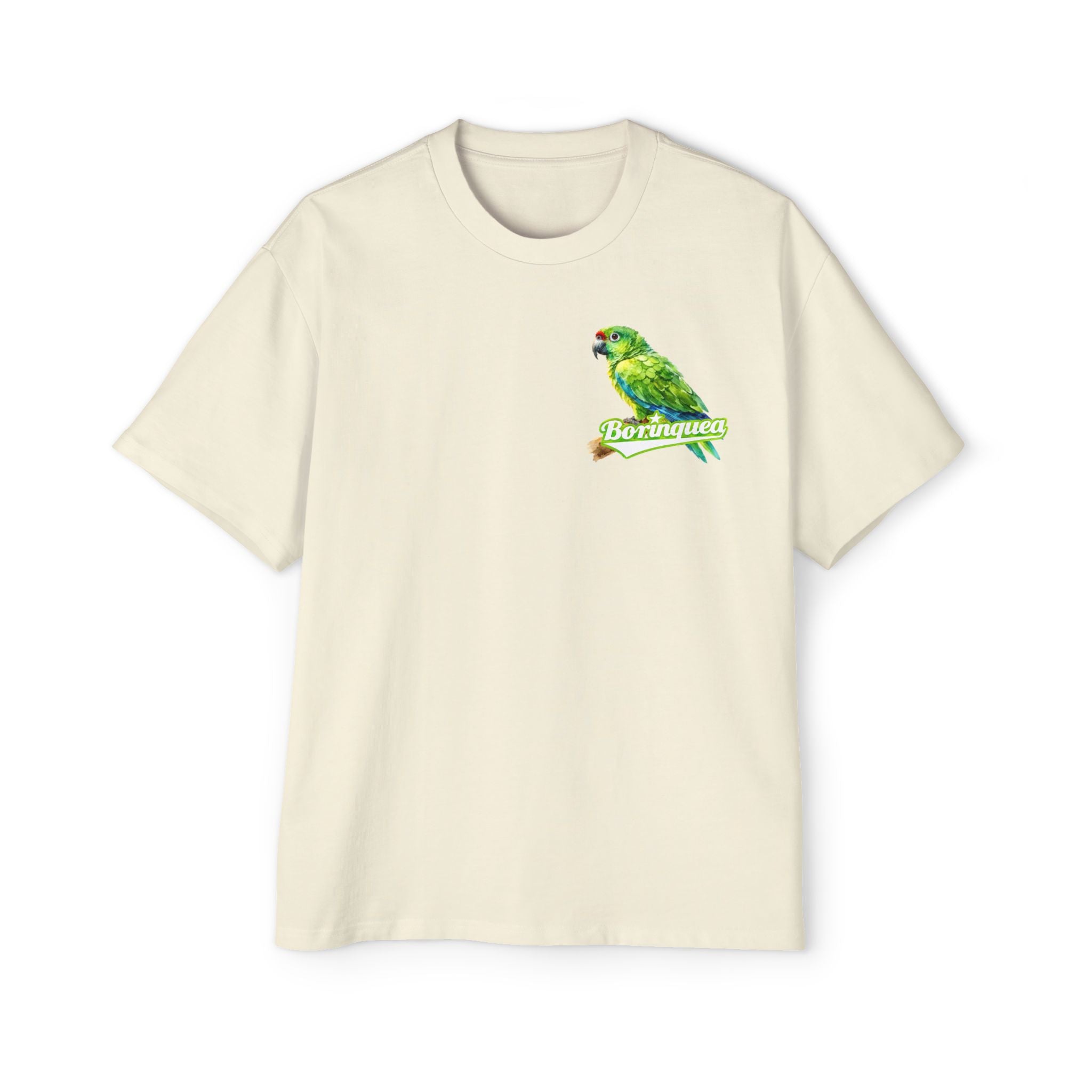 Camisa Oversized “Cotorra Boricua” Borinquea