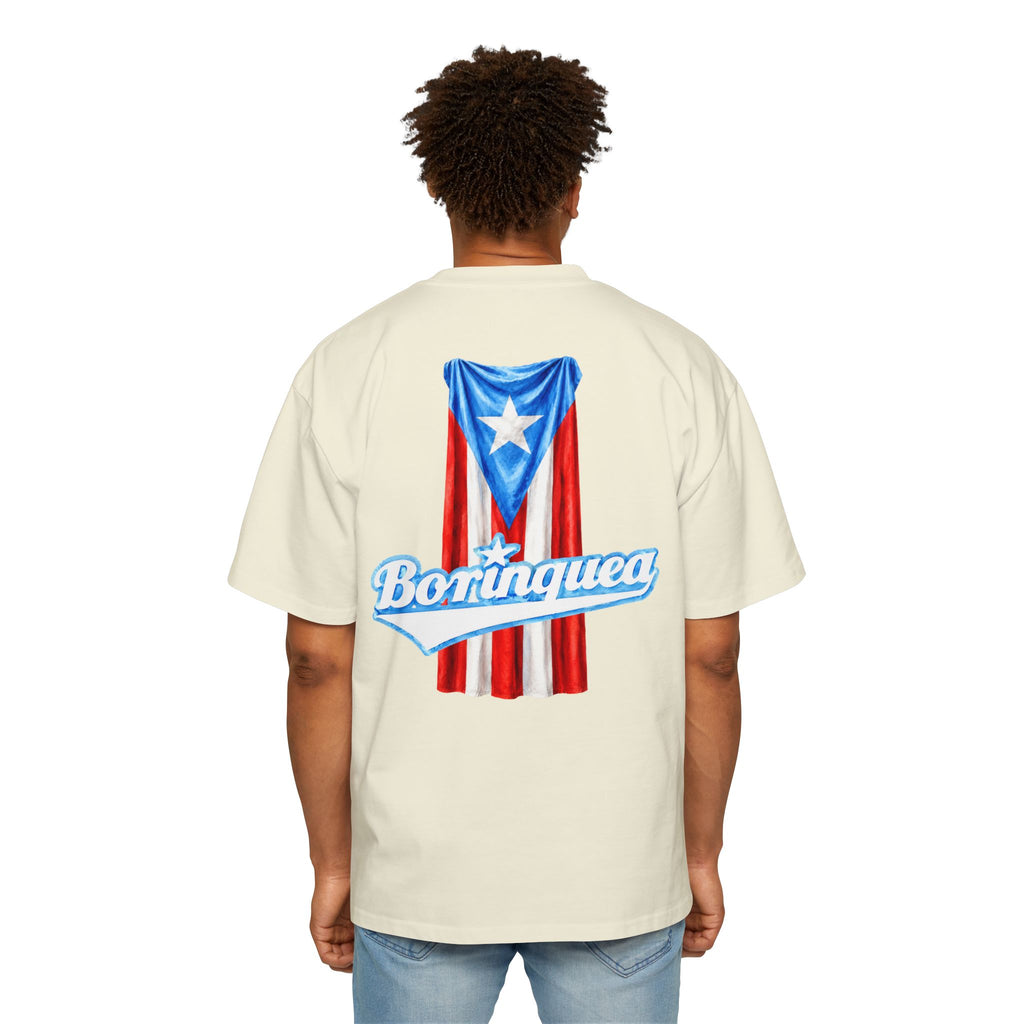 Camisa Oversized “Bandera Colgante Puerto Rico” Borinquea