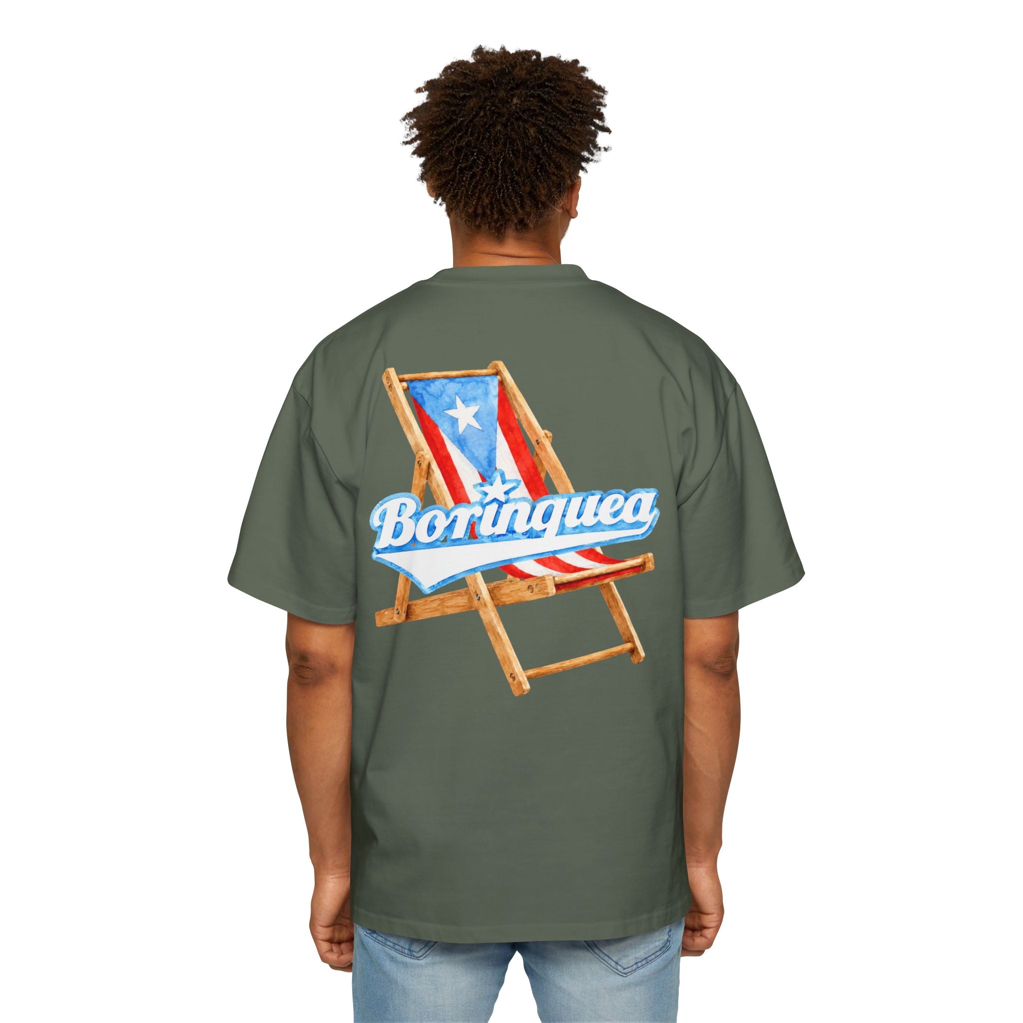 Camisa Oversize “Sillita de Playa Boricua” Borinquea