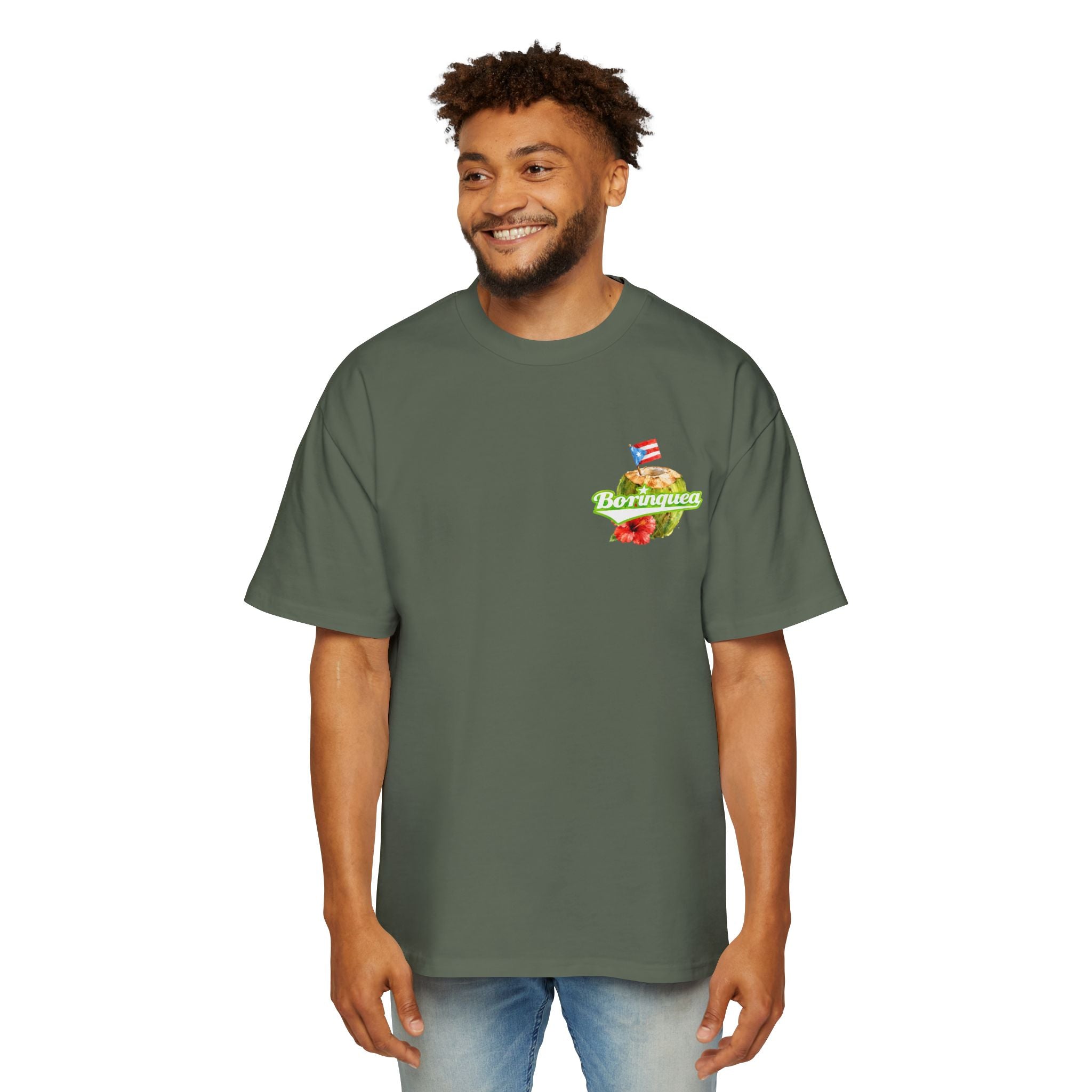 Camisa Oversize "Coco Frío Boricua" Borinquea