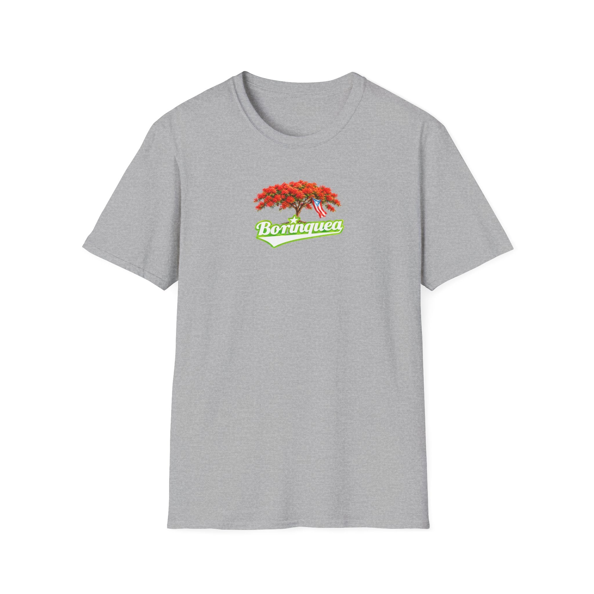 Camisa Soft Style "Flamboyán de Puerto Rico" Borinquea