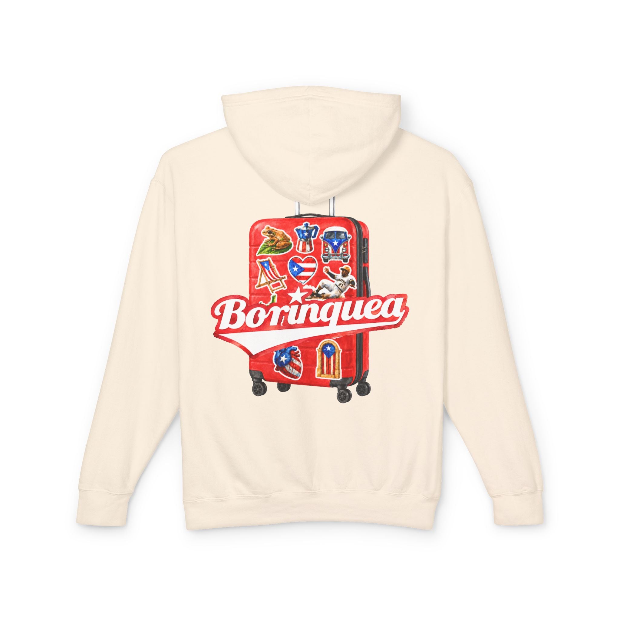 Hoodie "Viajero Boricua" Borinquea