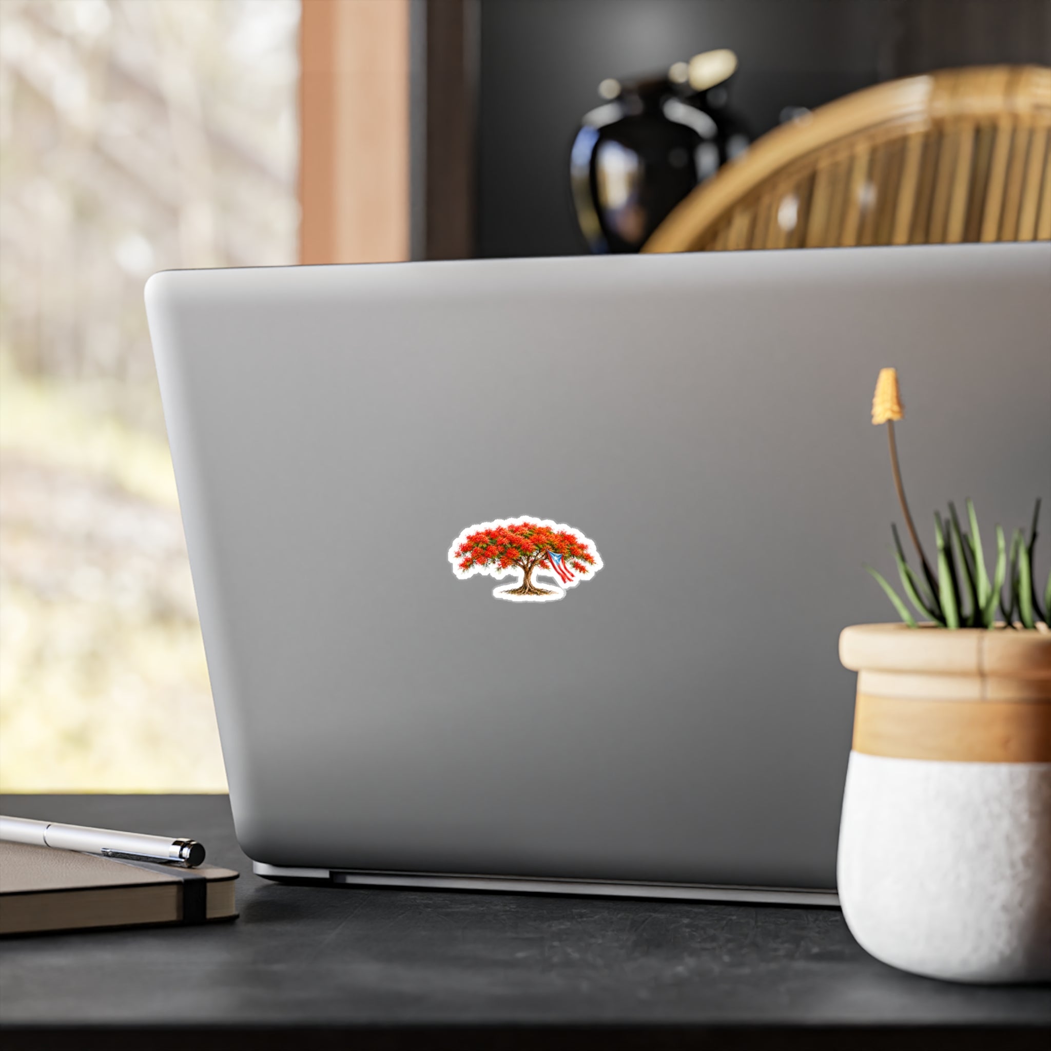 Sticker "Flamboyán Boricua" Borinquea