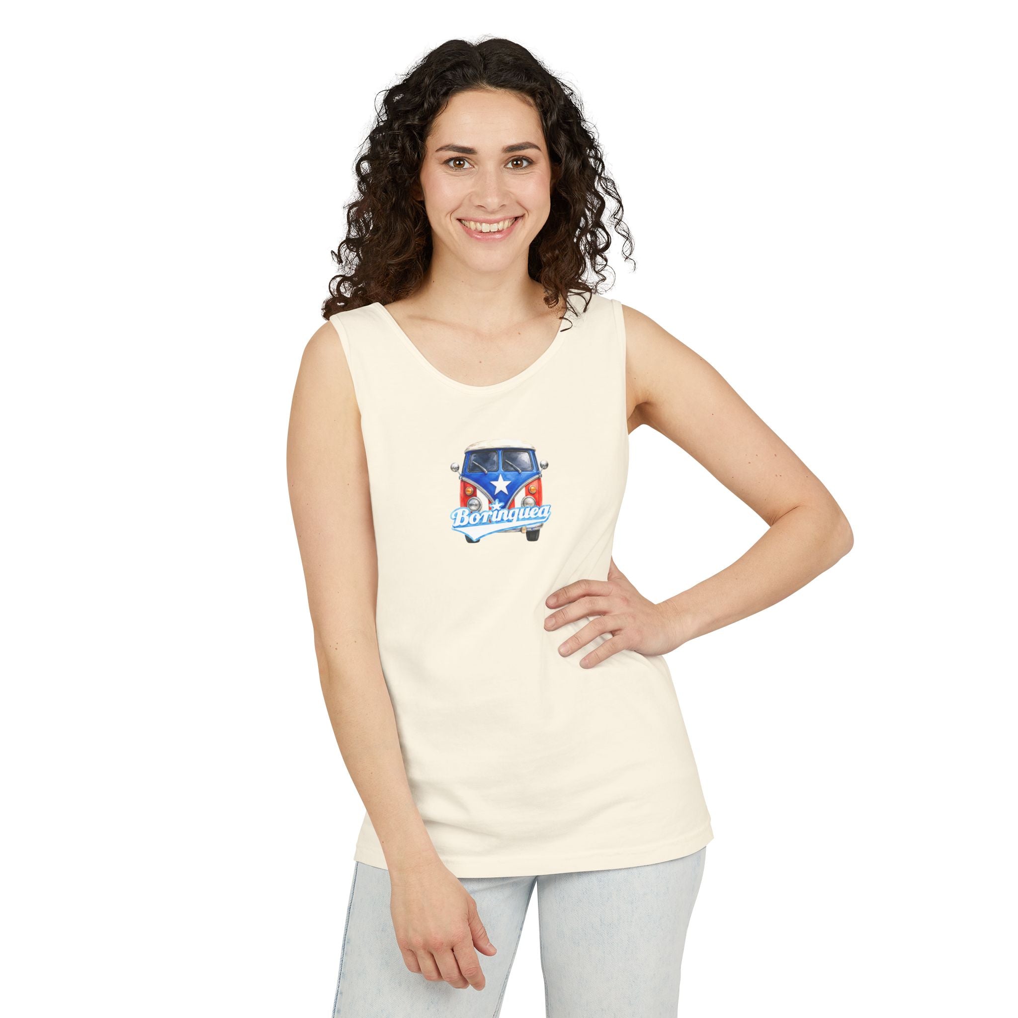 Tank Top Unisex “Van Boricua” Borinquea