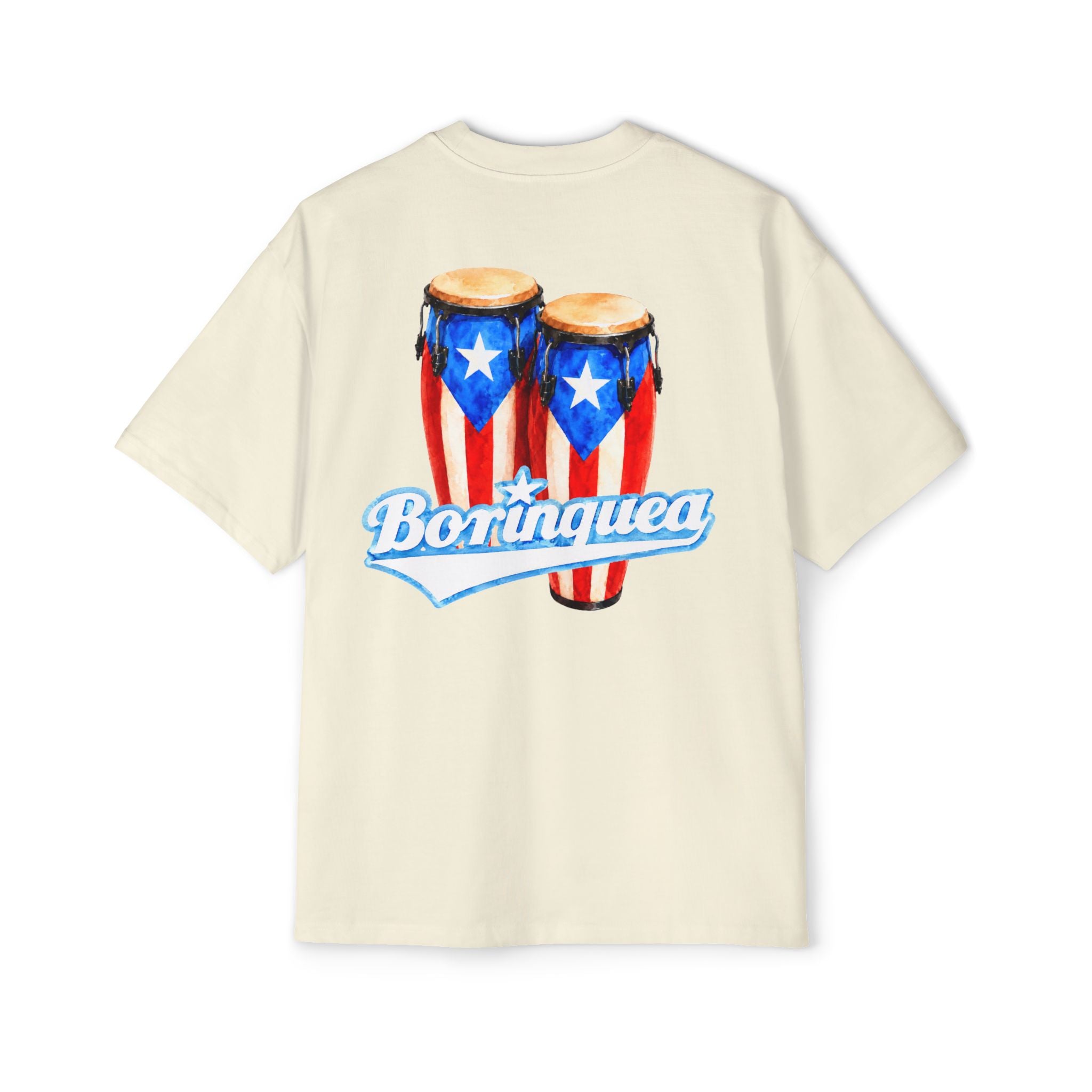 Camisa Oversized “Congas Puerto Rico” Borinquea