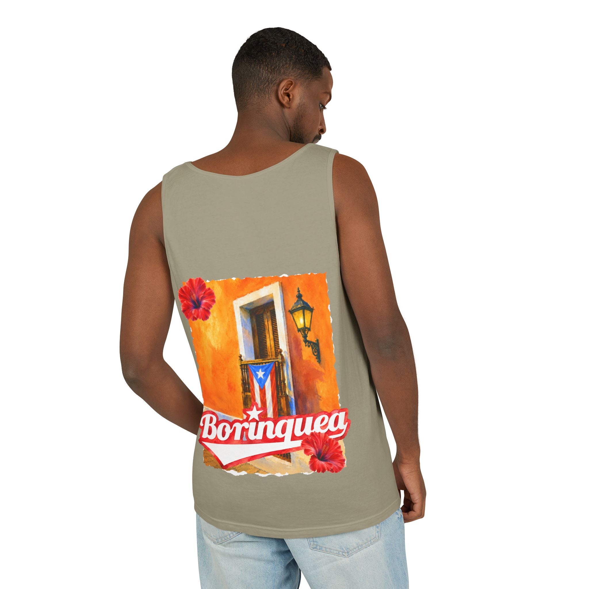 Tank Top "Balcón Boricua" Borinquea