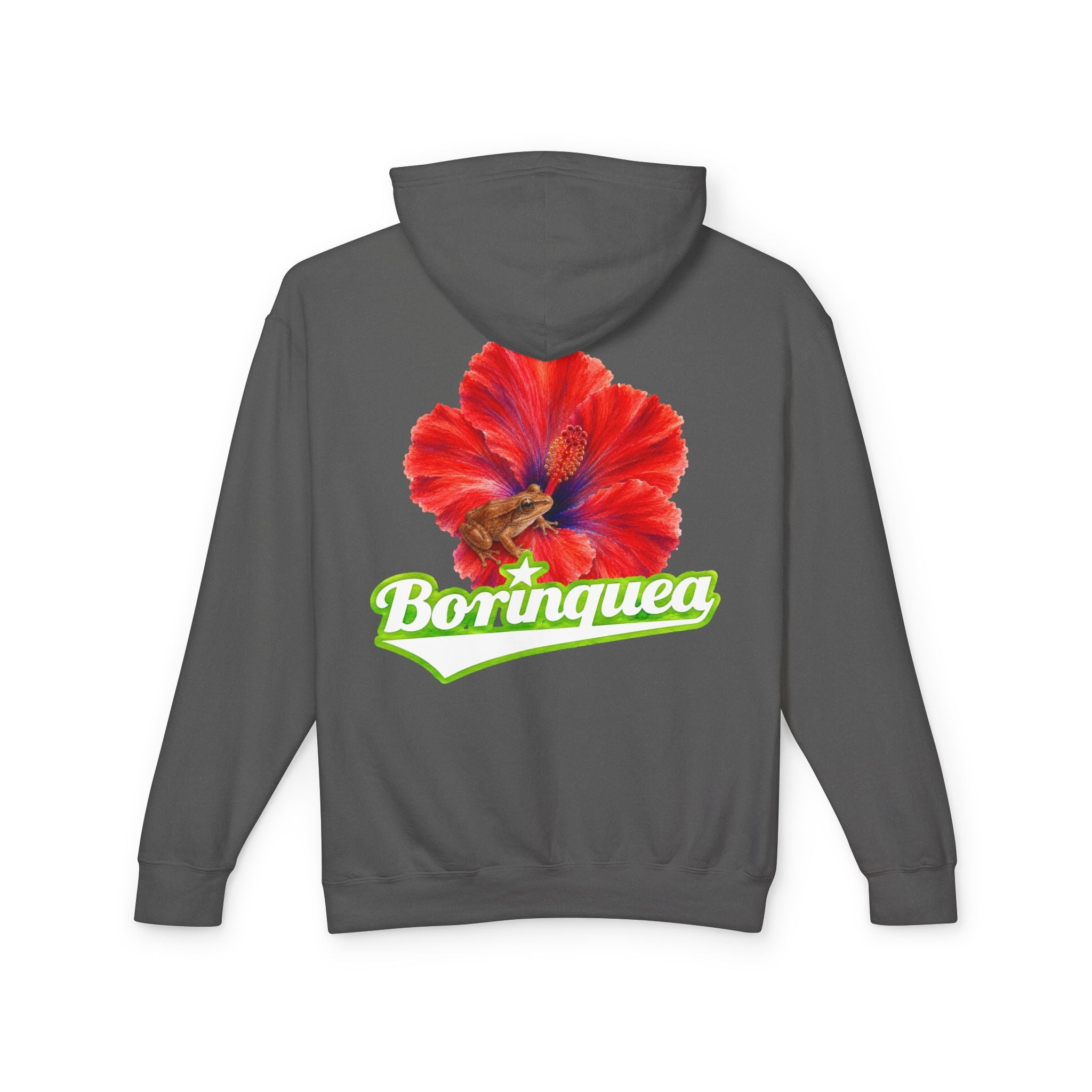 Hoodie "Coquí y Flor de Maga" Borinquea