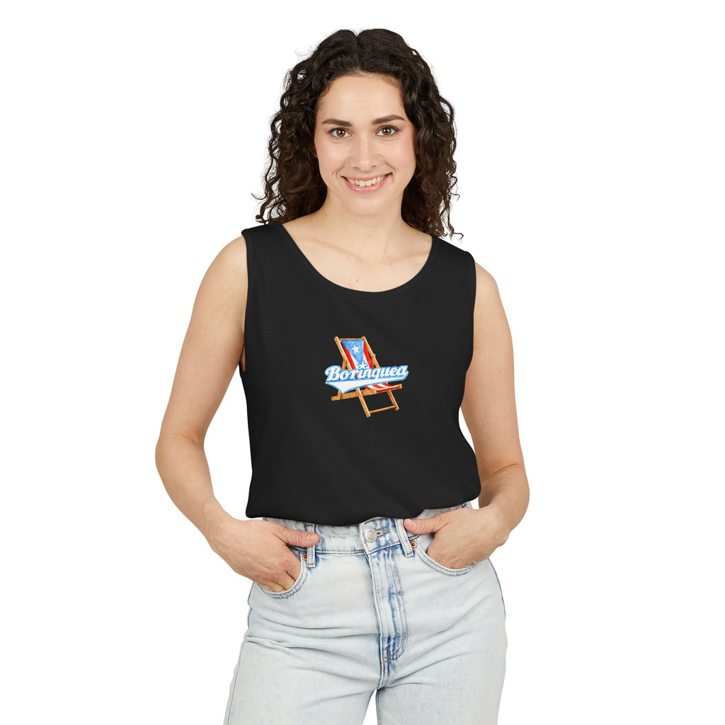 Tank Top Unisex “Sillita de Playa” Borinquea