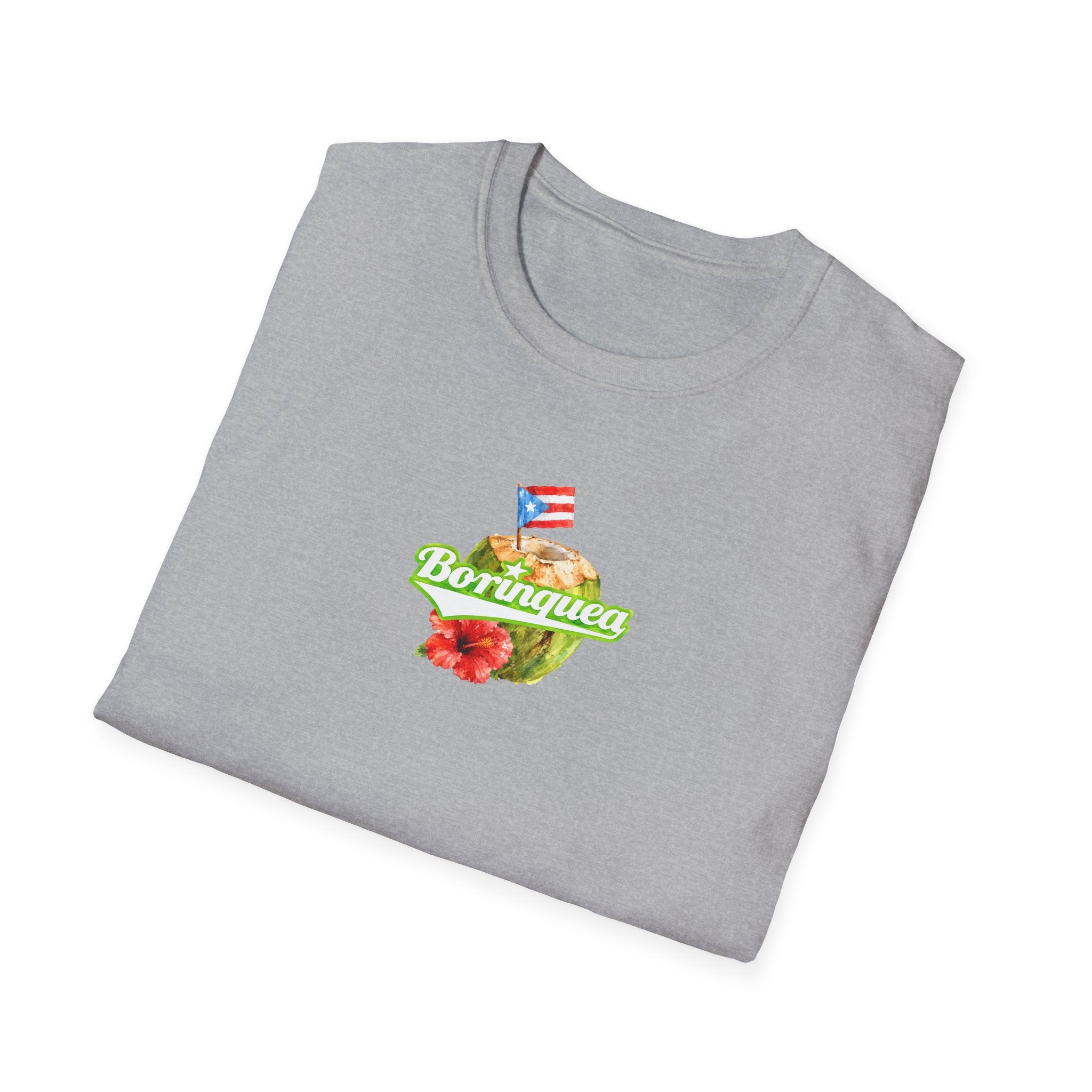 Camisa Soft Style "Coco Frío Boricua" Borinquea