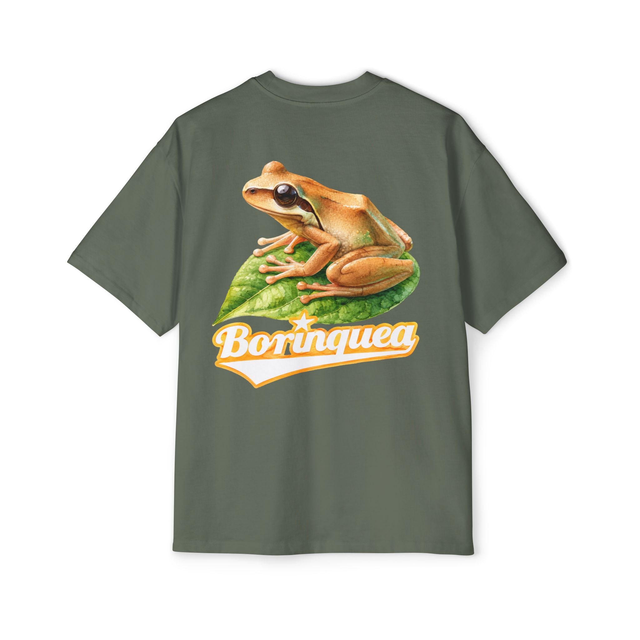 Camisa Oversized “Coquí Boricua” Borinquea