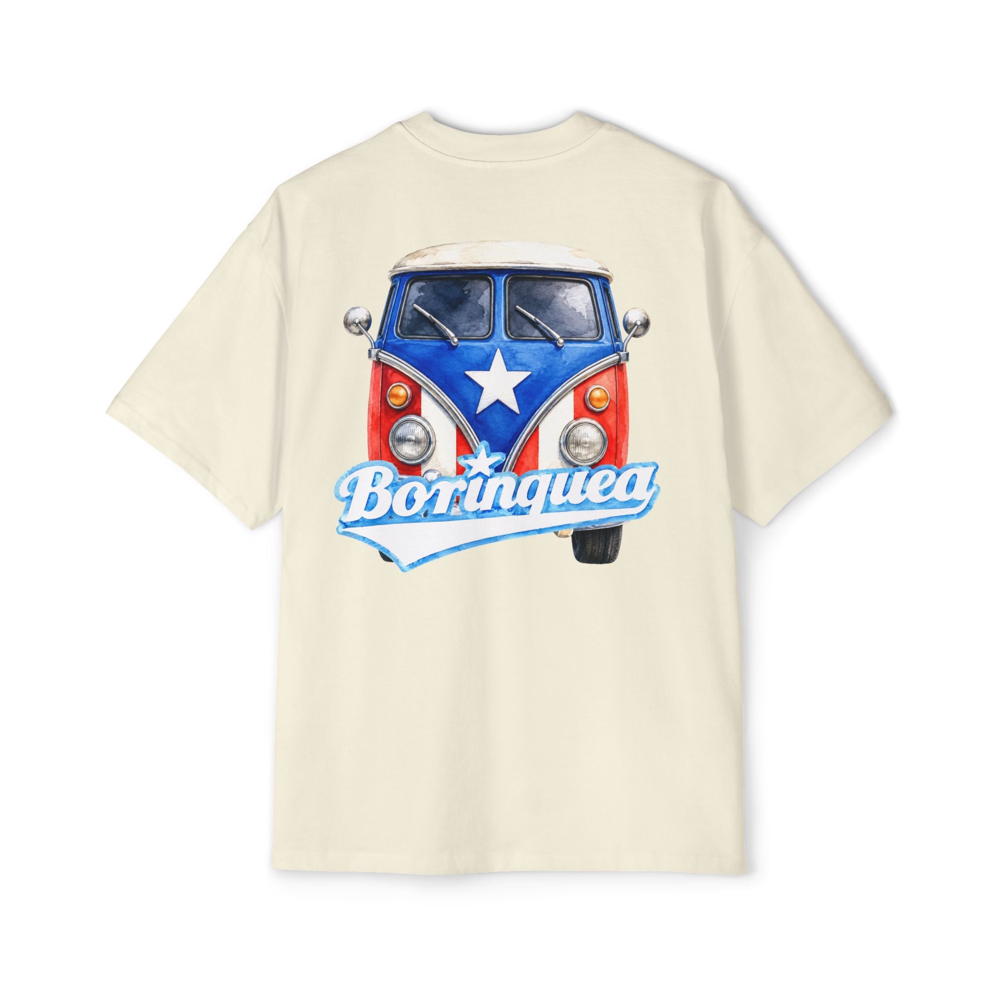 Camisa Oversized “Borinquea Van” Borinquea