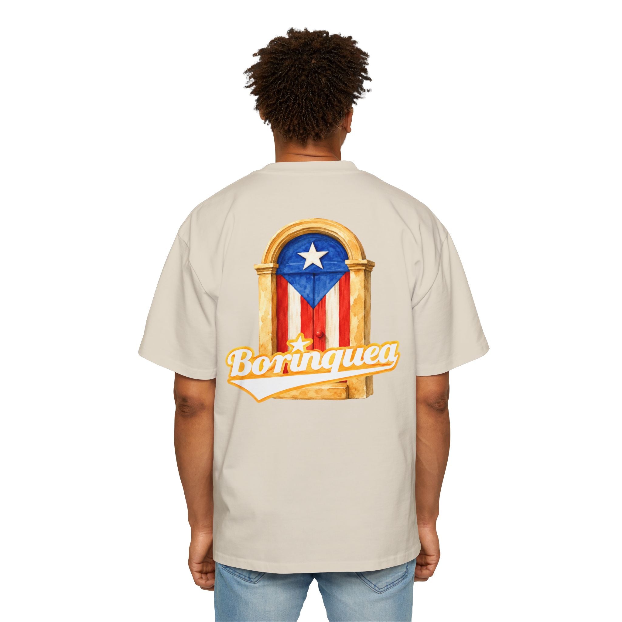 Camisa Oversized “Puerta Boricua” Borinquea
