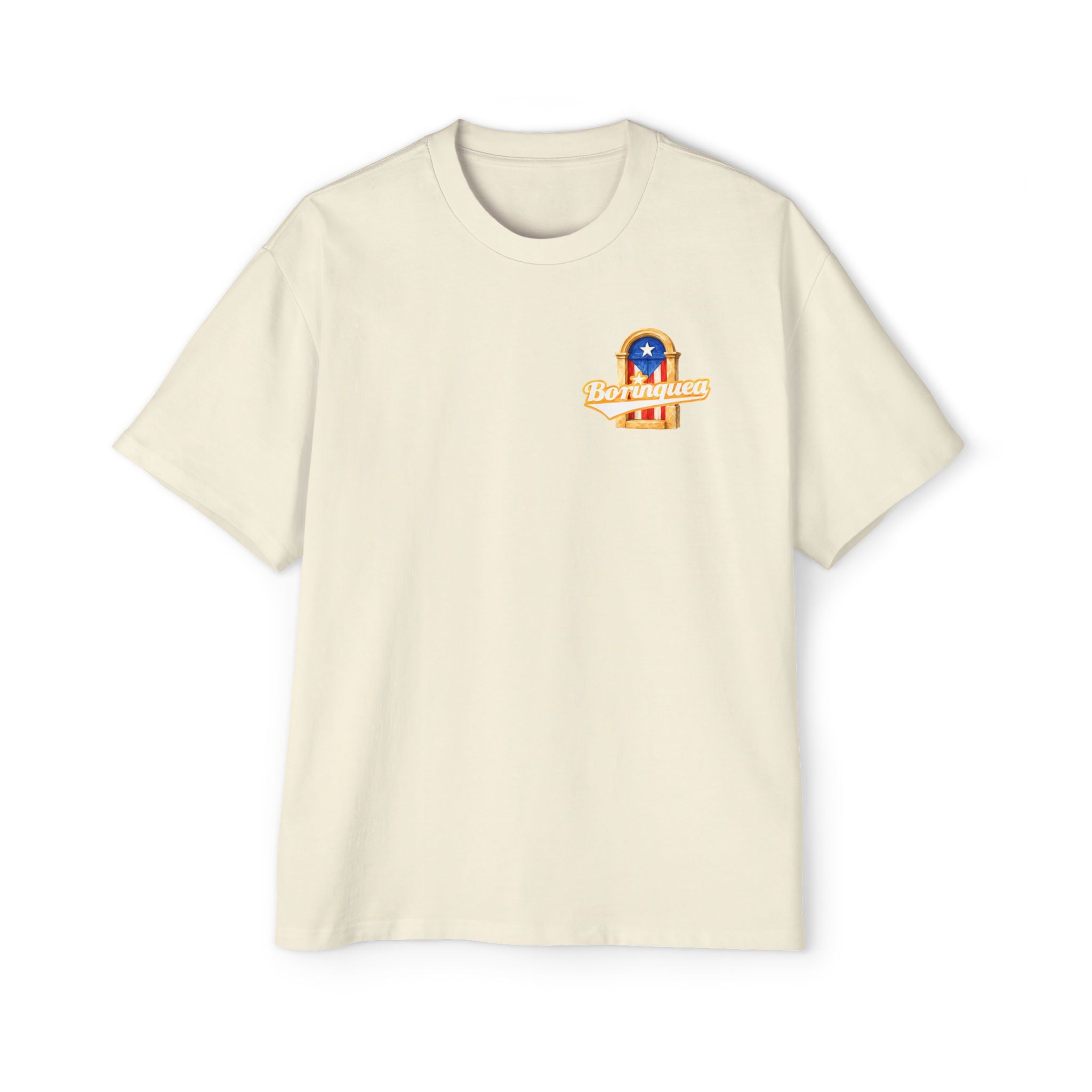 Camisa Oversized “Puerta Boricua” Borinquea